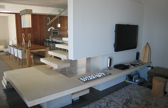 Custom flooring and staircase finishes